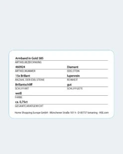 Brillant-Armband Ca. 0,75 Ct -Modegeschäft 59804139 0a59ee7c e5ba 11ed 9083 5a72d431453d pics2080