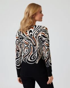 Classic Pullover "Fantasie-Druck" -Modegeschäft 59804206 9cc6b377 e5ca 11ed 9083 5a72d431453d pics2080