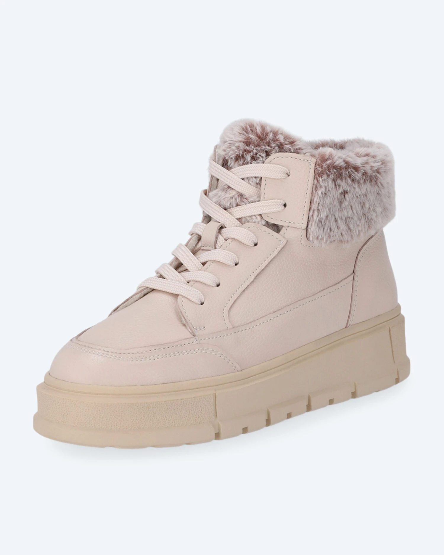 Caprice Sneaker High Top Mit Fell 4 Caprice Sneaker High Top Mit Fell – Bild 2