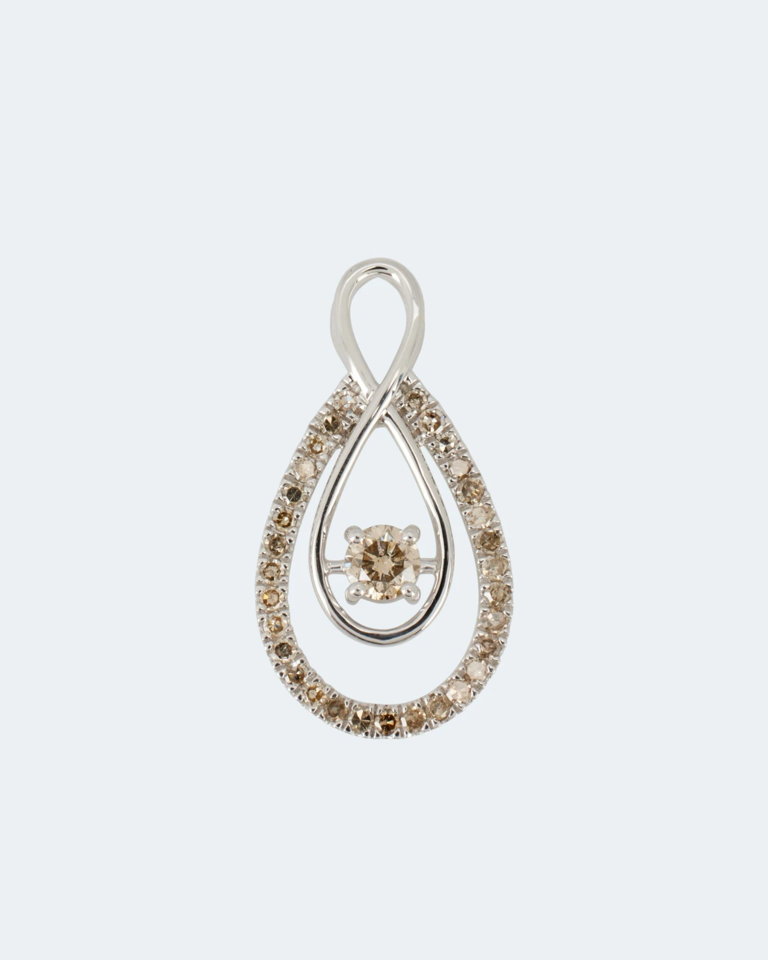 Brillant-Anhänger 0,5042 Ct 3 Brillant-Anhänger 0,5042 Ct