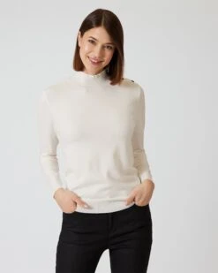 Pullover Mit Zierknöpfen -Modegeschäft 59811379 0dc1e5f6 f09a 11ed 9083 5a72d431453d pics2080