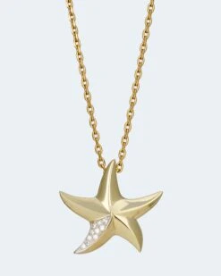 Seestern-Anhänger Mit Brillanten Ca. 0,10 Ct 12 Seestern-Anhänger Mit Brillanten Ca. 0,10 Ct -Modegeschäft 59813812 890e053d f48f 11ed 9169 5a72d431453d pics2080