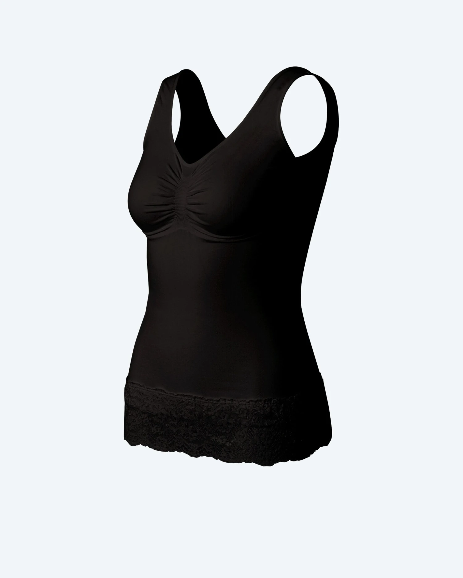 Leichttop Mit Spitzenbund 4 Leichttop Mit Spitzenbund – Bild 2