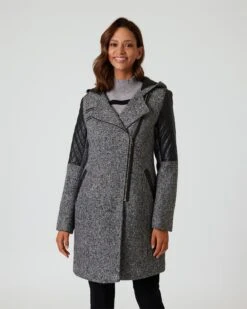 Kurzmantel Pfeffer & Salz