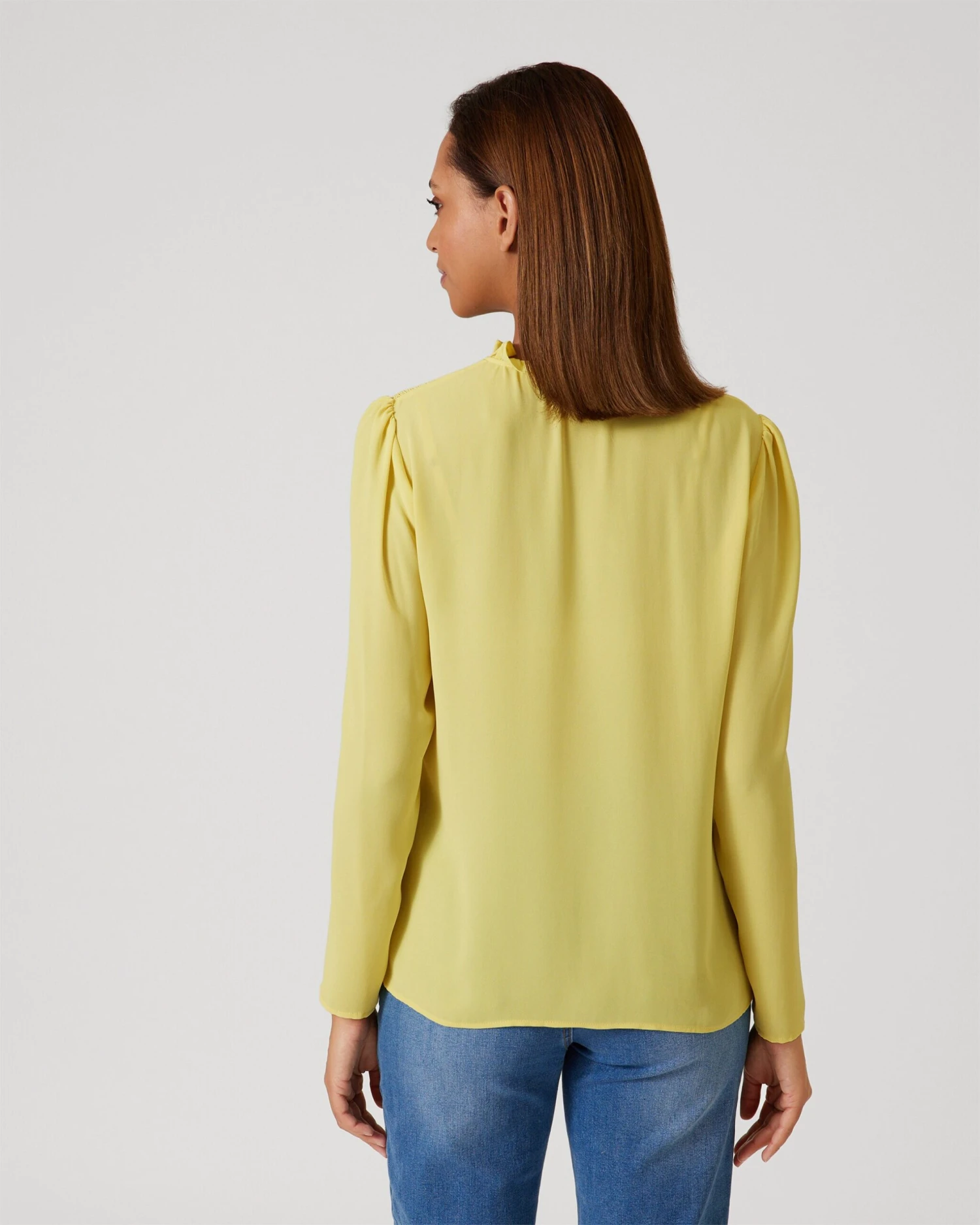 Bluse Mit Rüschenkragen 6 Bluse Mit Rüschenkragen – Bild 4