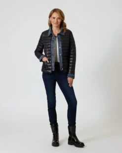 Steppjacke Mit Jeansdetails -Modegeschäft 59821395 7d065cc7 0048 11ee 9169 5a72d431453d pics2080