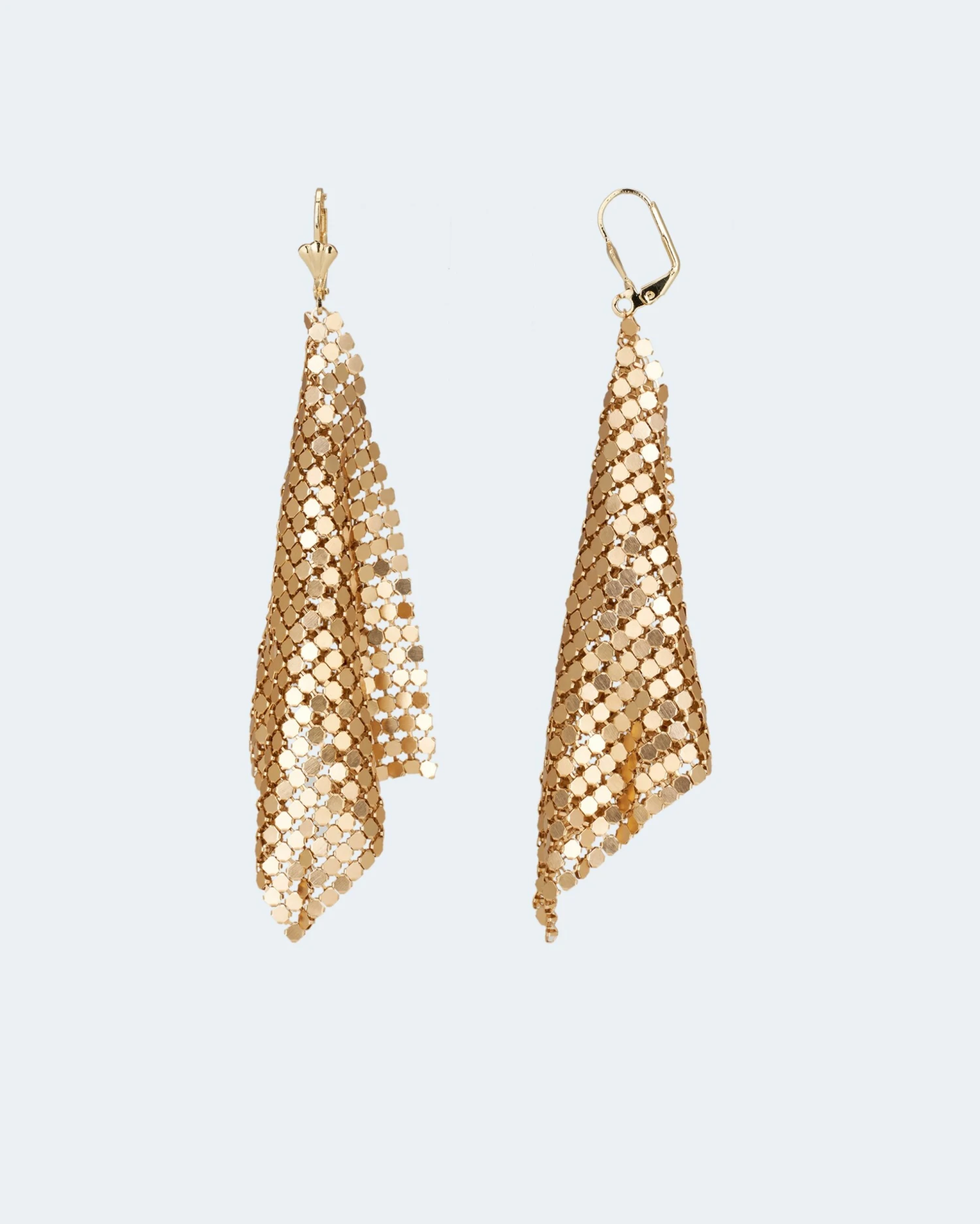 Ohrhänger Aus Glitzerplättchen 4 Ohrhänger Aus Glitzerplättchen – Bild 2