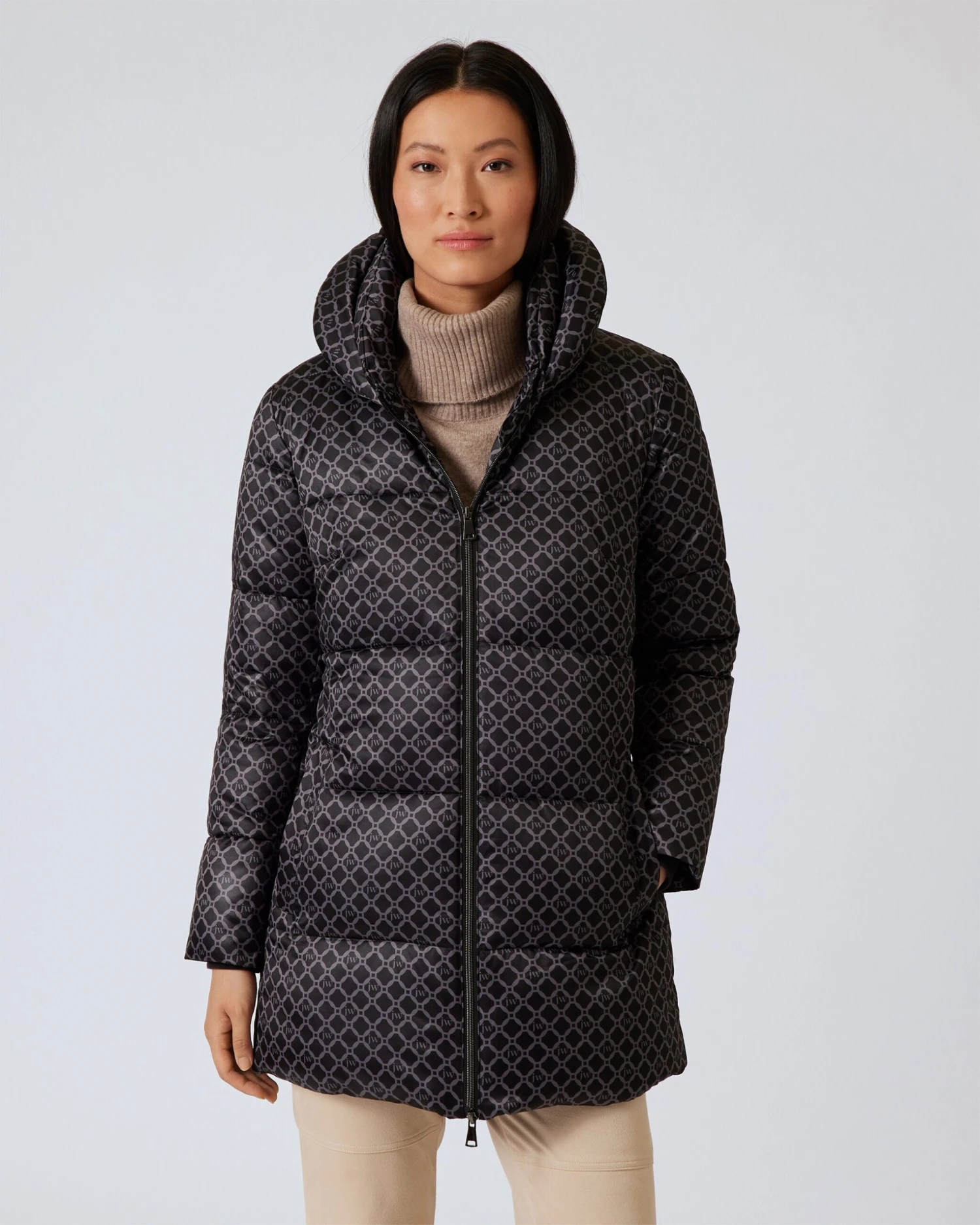 Steppjacke Mit Logo-Print 4 Steppjacke Mit Logo-Print – Bild 2