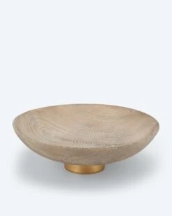 Dekorationsschale In Holzoptik