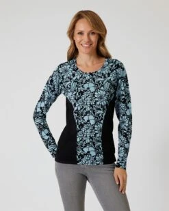 Classic Pullover "Flower Power"