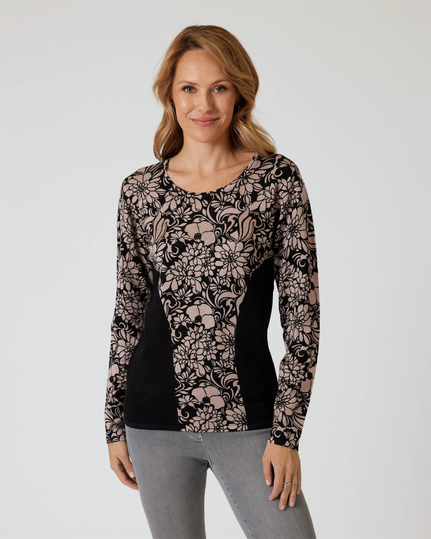 Classic Pullover "Flower Power" 7 Classic Pullover "Flower Power" – Bild 5