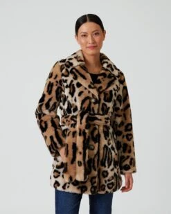 Webpelz Longjacke "Animal"