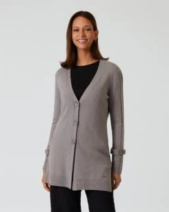 Longcardigan Mit Riegeldetail -Modegeschäft 59829486 ac72289d 0c21 11ee 9169 5a72d431453d pics2080