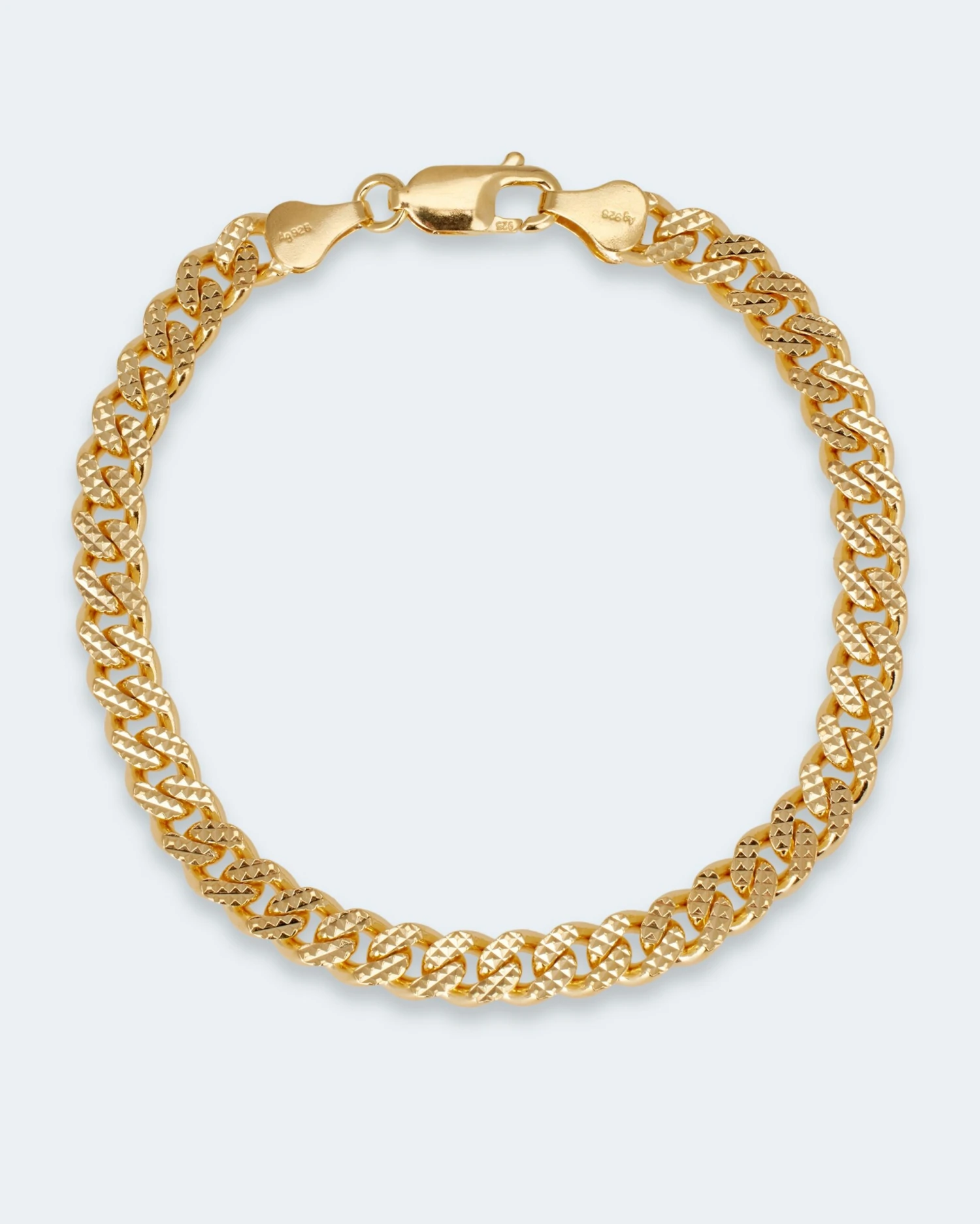 Panzerarmband, Diamantschnitte 5 Panzerarmband, Diamantschnitte – Bild 3