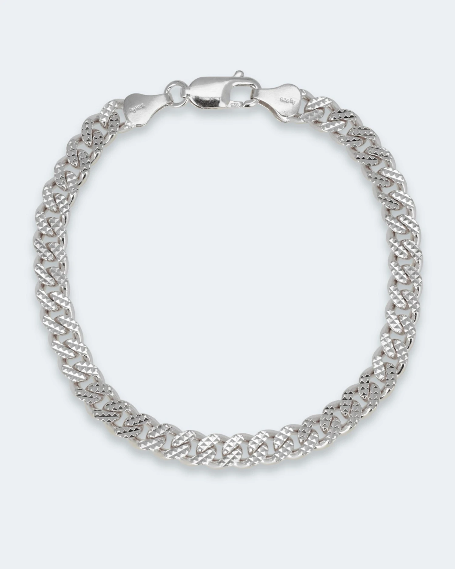 Panzerarmband, Diamantschnitte 7 Panzerarmband, Diamantschnitte – Bild 5