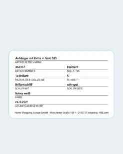 Brillantanhänger Mit Kette 0,25 Ct -Modegeschäft 59832066 0b60fc1b 10db 11ee 9169 5a72d431453d pics2080