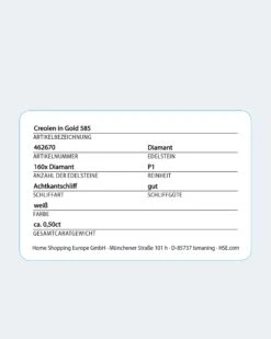 Diamant-Creolen 0,50 Ct 9 Diamant-Creolen 0,50 Ct -Modegeschäft 59832094 17813fa0 10db 11ee 9169 5a72d431453d pics2080