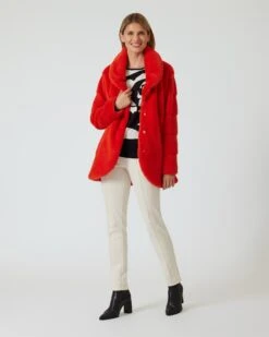 Webpelzmantel Mit Abgerundetem Saum 8 Webpelzmantel Mit Abgerundetem Saum -Modegeschäft 59833388 0b6122b6 13f4 11ee 9169 5a72d431453d pics2080