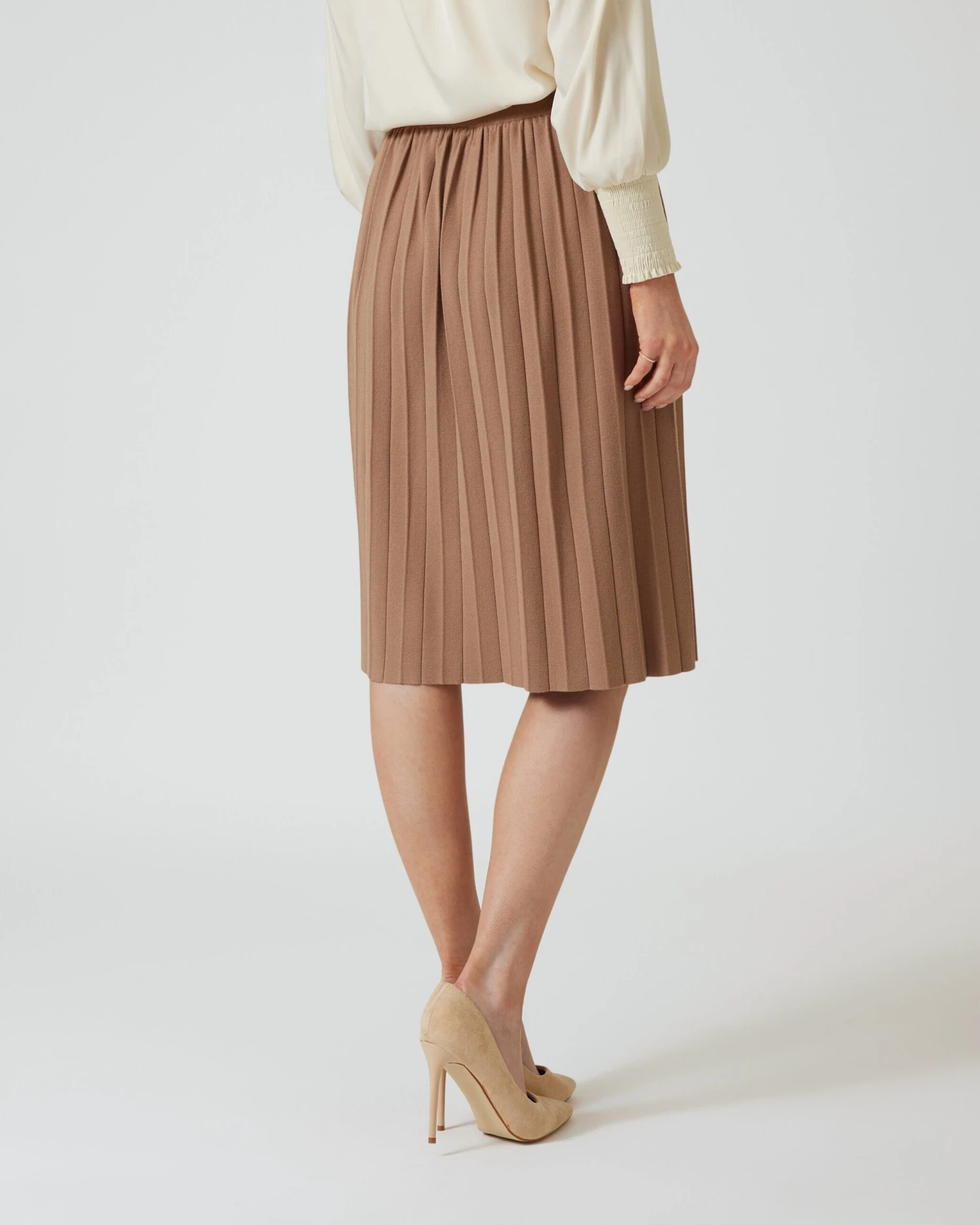 Strickrock Im Plissée-Design 8 Strickrock Im Plissée-Design – Bild 6