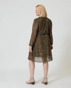 Kleid Mit Snake-Print -Modegeschäft 59838813 aaf3f4af 1981 11ee 8f6f 5a72d431453d pics2080