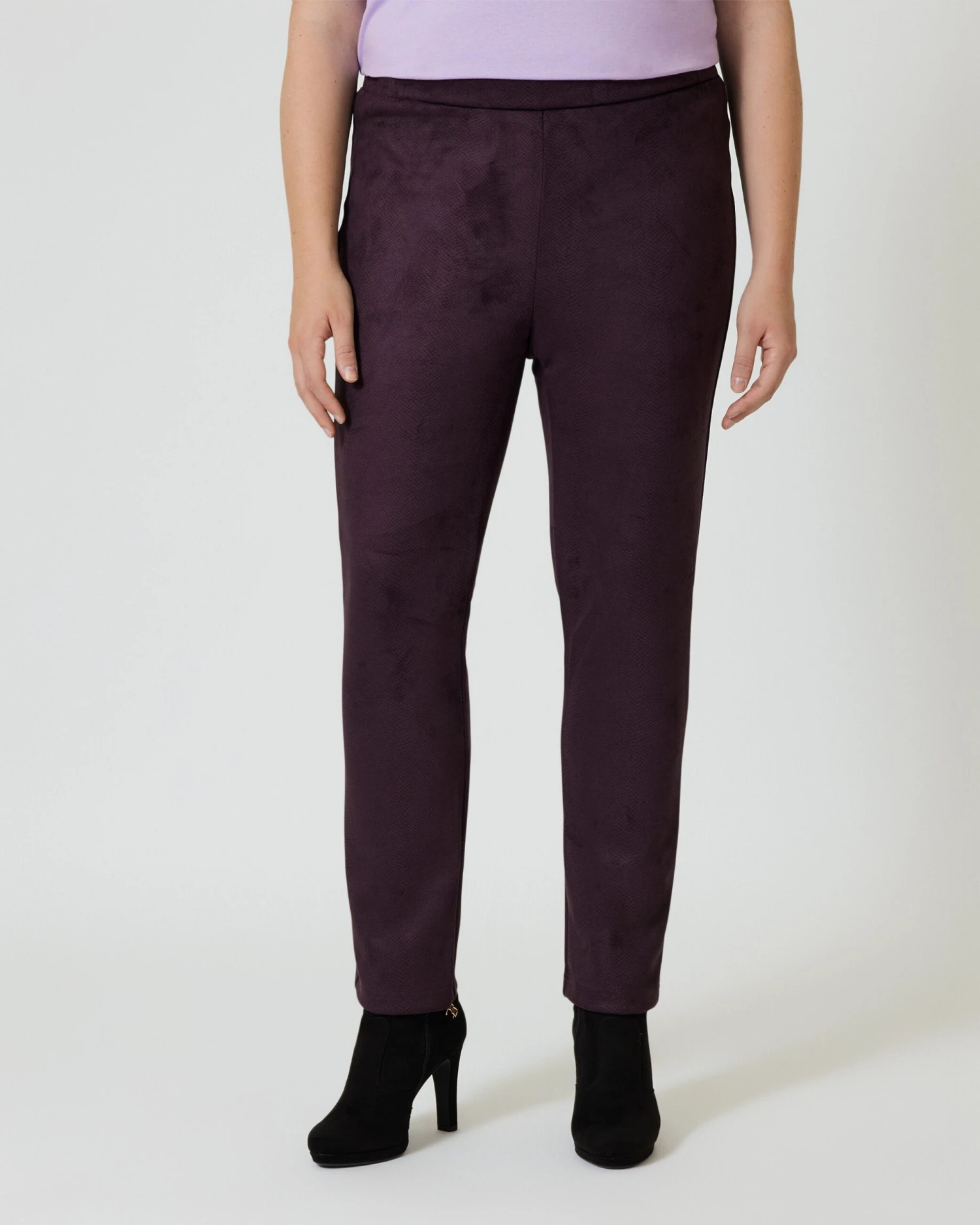 Leggings In Veloursleder-Optik 7 Leggings In Veloursleder-Optik – Bild 5