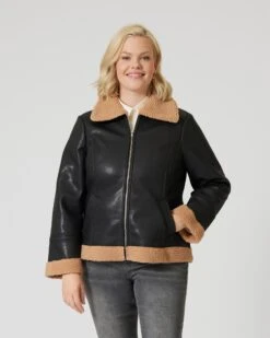 Jacke Aus Fake-Leder & Mit Webpelz -Modegeschäft 59839486 32ac0435 1a3c 11ee 8f6f 5a72d431453d pics2080