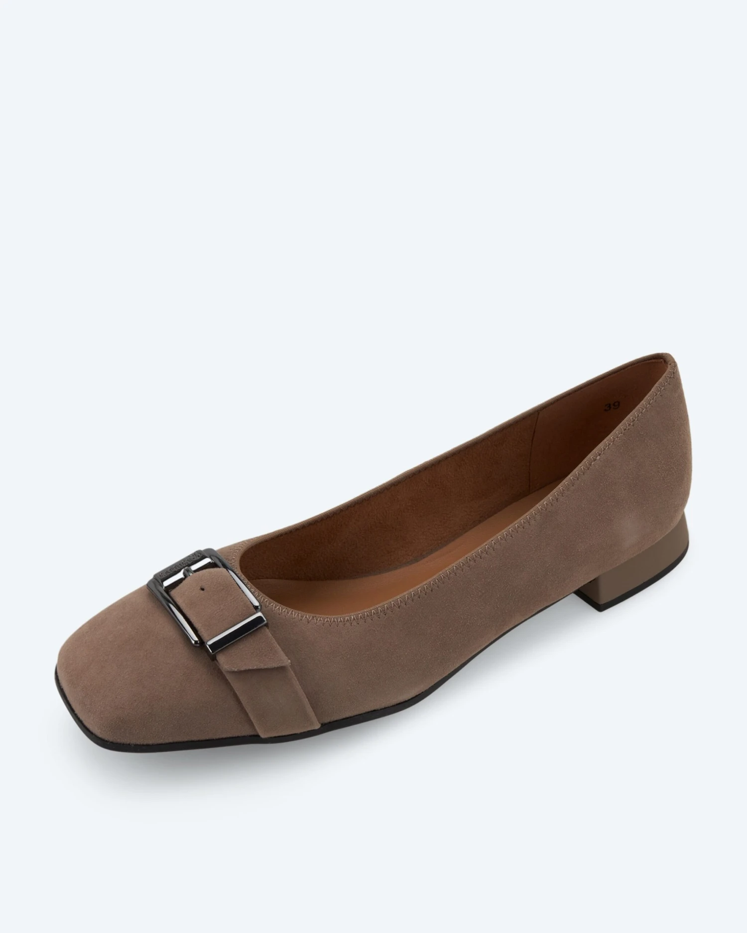 Caprice Ballerina Mit Lederdeko 3 Caprice Ballerina Mit Lederdeko