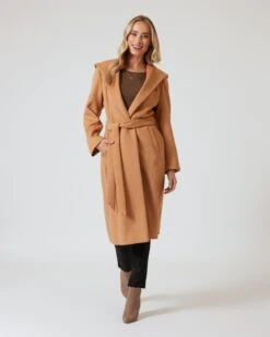 Mantel "Couture" Mit Bindegürtel