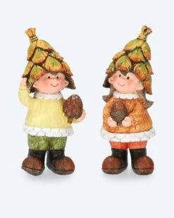 Herbstfiguren Kinder, 2tlg.