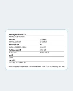 Diamant-Anhänger 0,20 Ct 13 Diamant-Anhänger 0,20 Ct -Modegeschäft 59844700 84c0ee93 1c87 11ee 8f6f 5a72d431453d pics2080