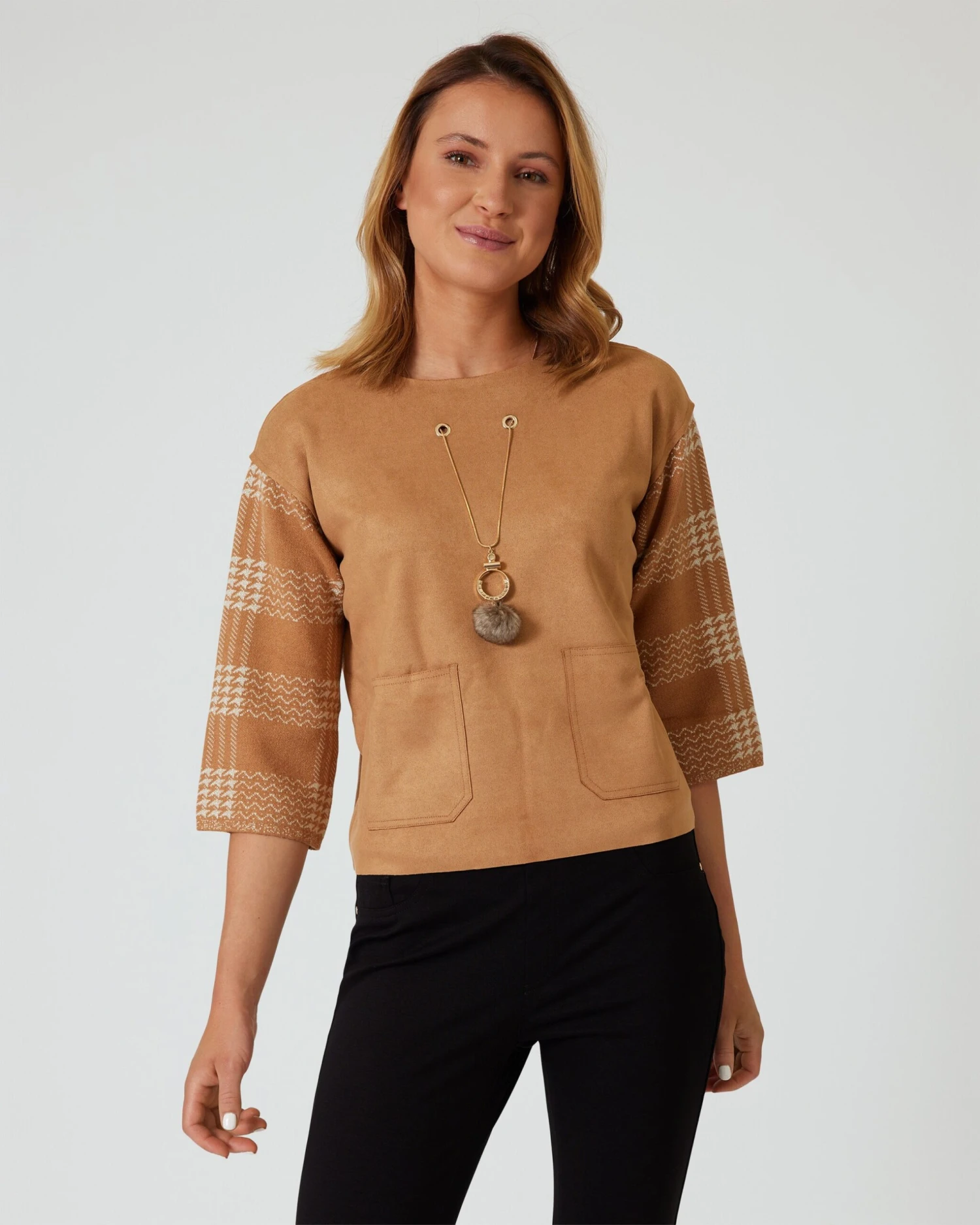 Pullover Aus Velourslederimitat 3 Pullover Aus Velourslederimitat