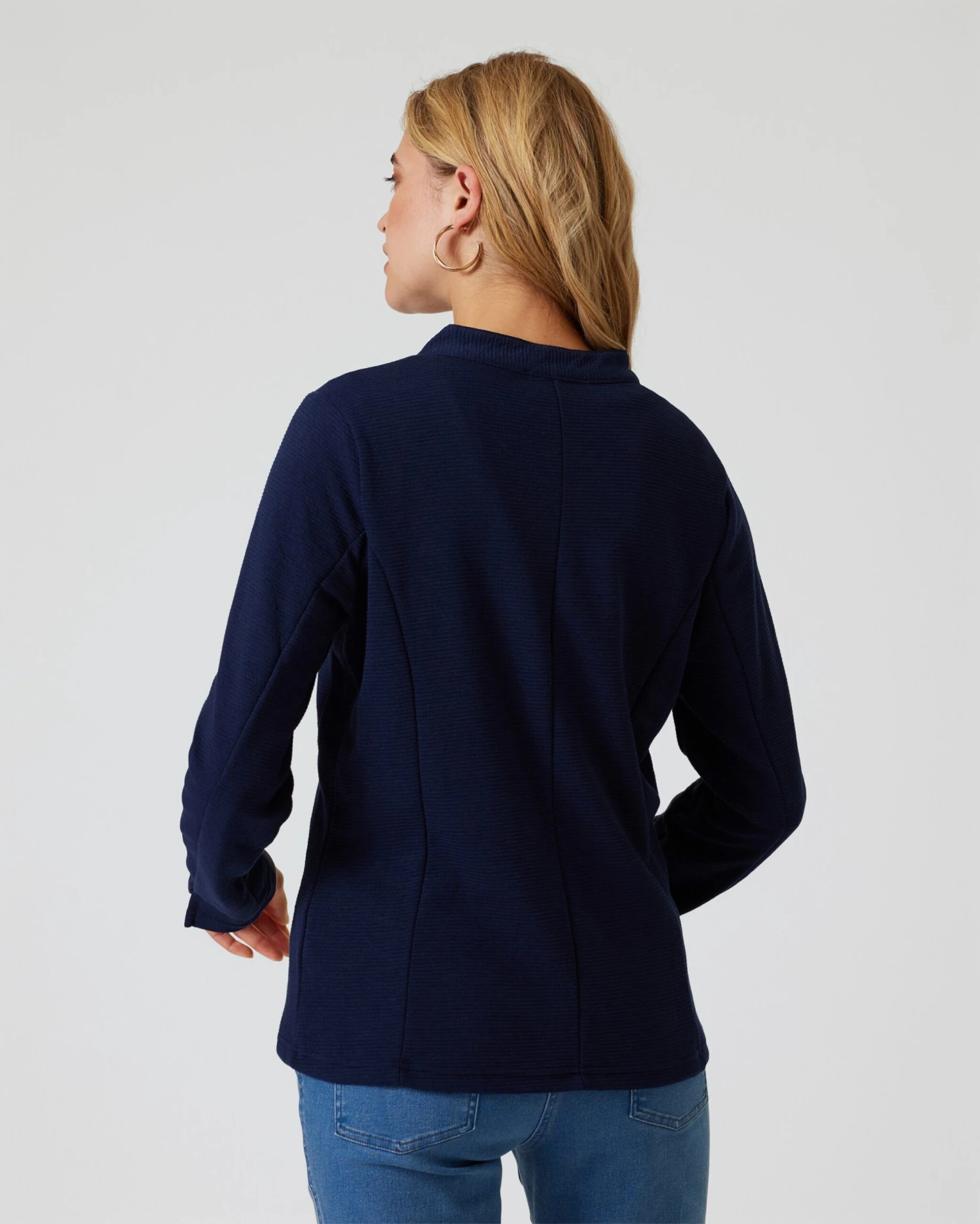 Cardigan In Ottoman Jersey 6 Cardigan In Ottoman Jersey – Bild 4