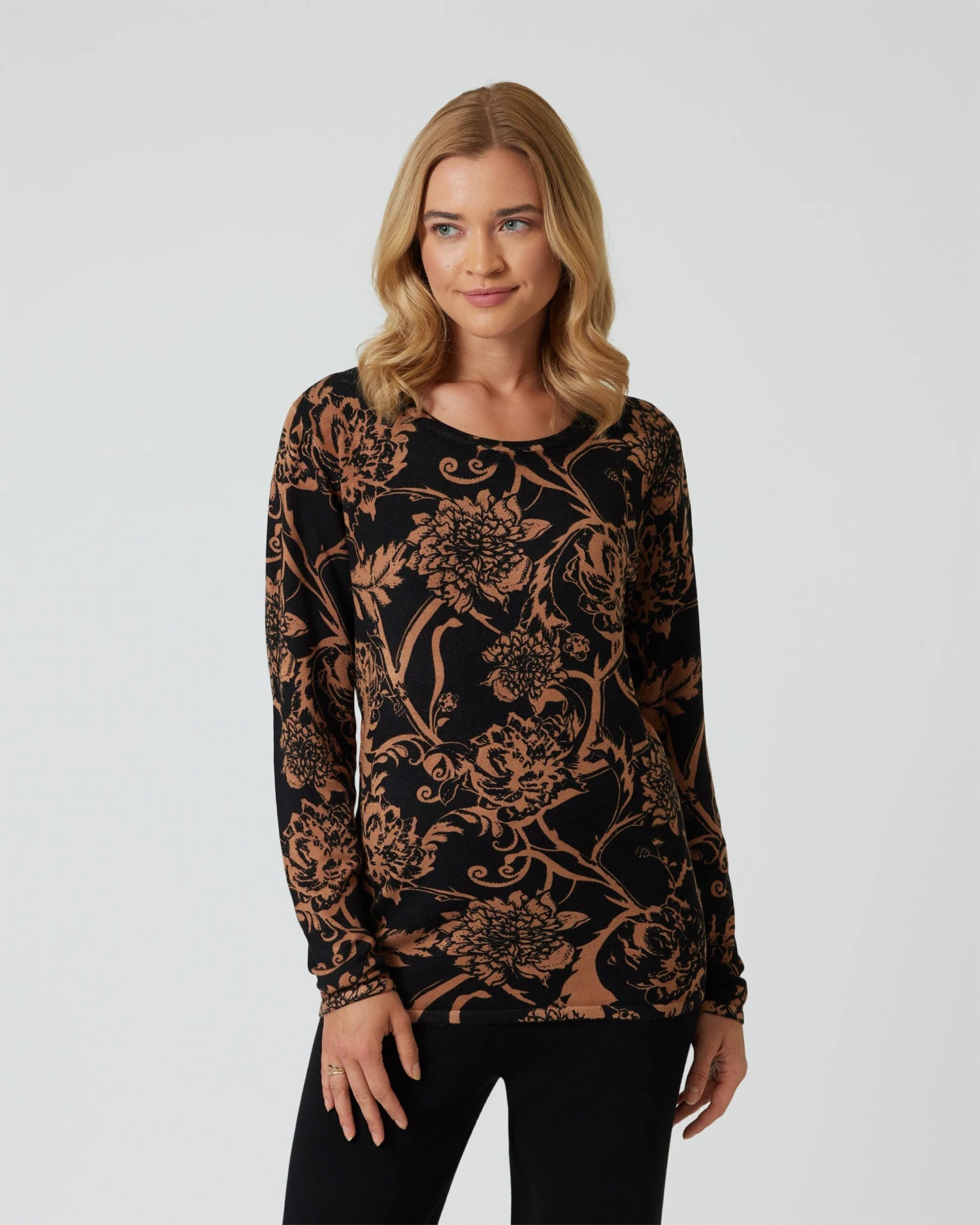 Classic Pullover "Blumenranke" 7 Classic Pullover "Blumenranke" – Bild 5