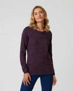 Pullover Mit Strass-Blumen