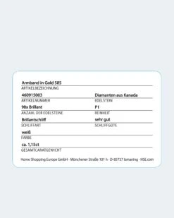 Brillant-Armband 1,15/1,25 Ct 22 Brillant-Armband 1,15/1,25 Ct -Modegeschäft 59859691 894f3012 1c87 11ee 8f6f 5a72d431453d pics2080