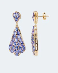 Ohrstecker Mit Tansanit AAA