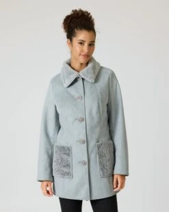 Longjacke Aus Velourslederimitat -Modegeschäft 59862923 389c7e88 2d23 11ee 8f6f 5a72d431453d pics2080