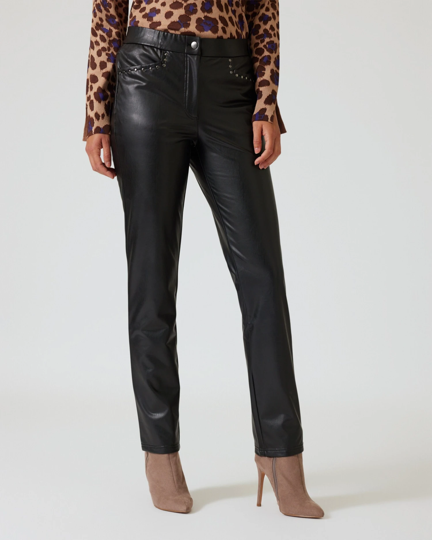 Hose Aus Lederimitat 4 Hose Aus Lederimitat – Bild 2