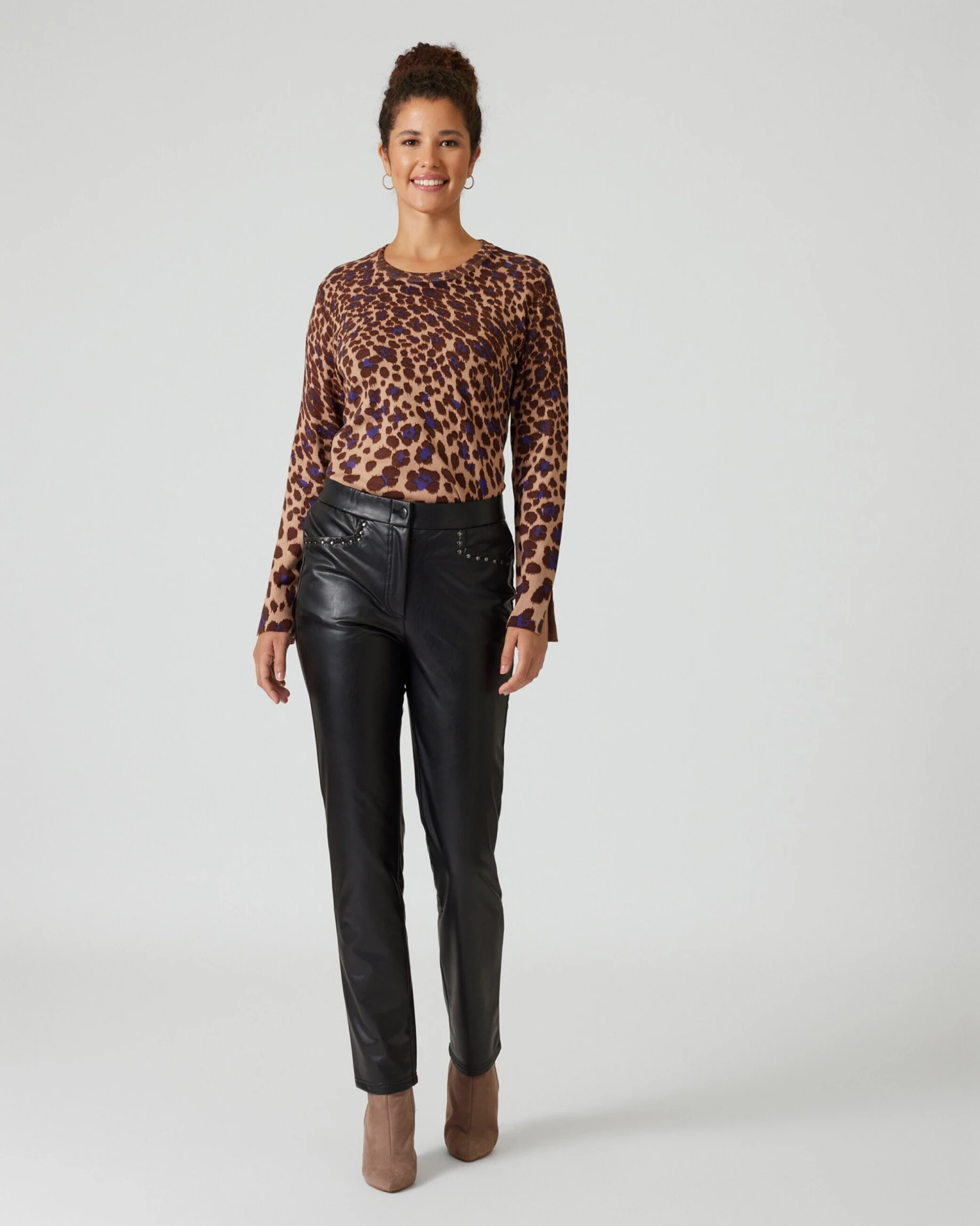 Hose Aus Lederimitat 5 Hose Aus Lederimitat – Bild 3