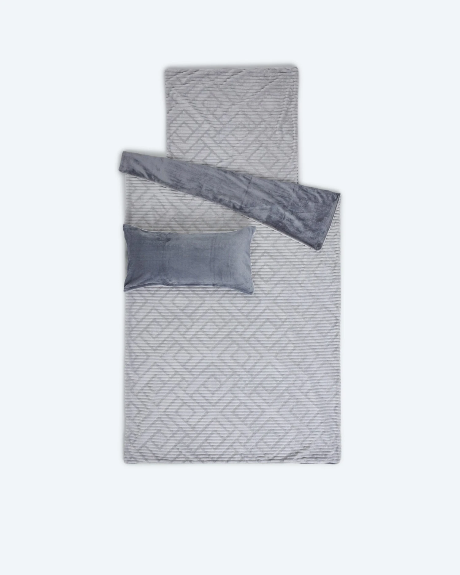 Wendebettwäsche In Cordoptik, 3tlg. 5 Wendebettwäsche In Cordoptik, 3tlg. – Bild 3