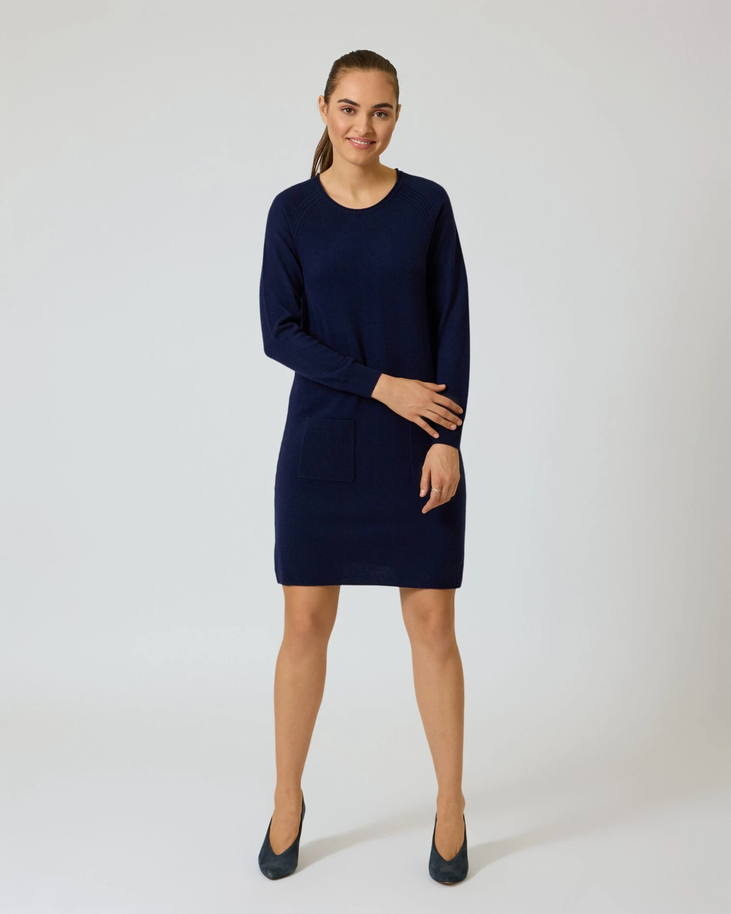 Cashmere Blend Strickkleid 3 Cashmere Blend Strickkleid