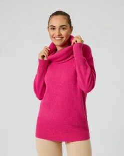 Cashmere Blend Pullover Mit Großem Rollkragen -Modegeschäft 59872252 b71bafab 3750 11ee 8f6f 5a72d431453d pics2080