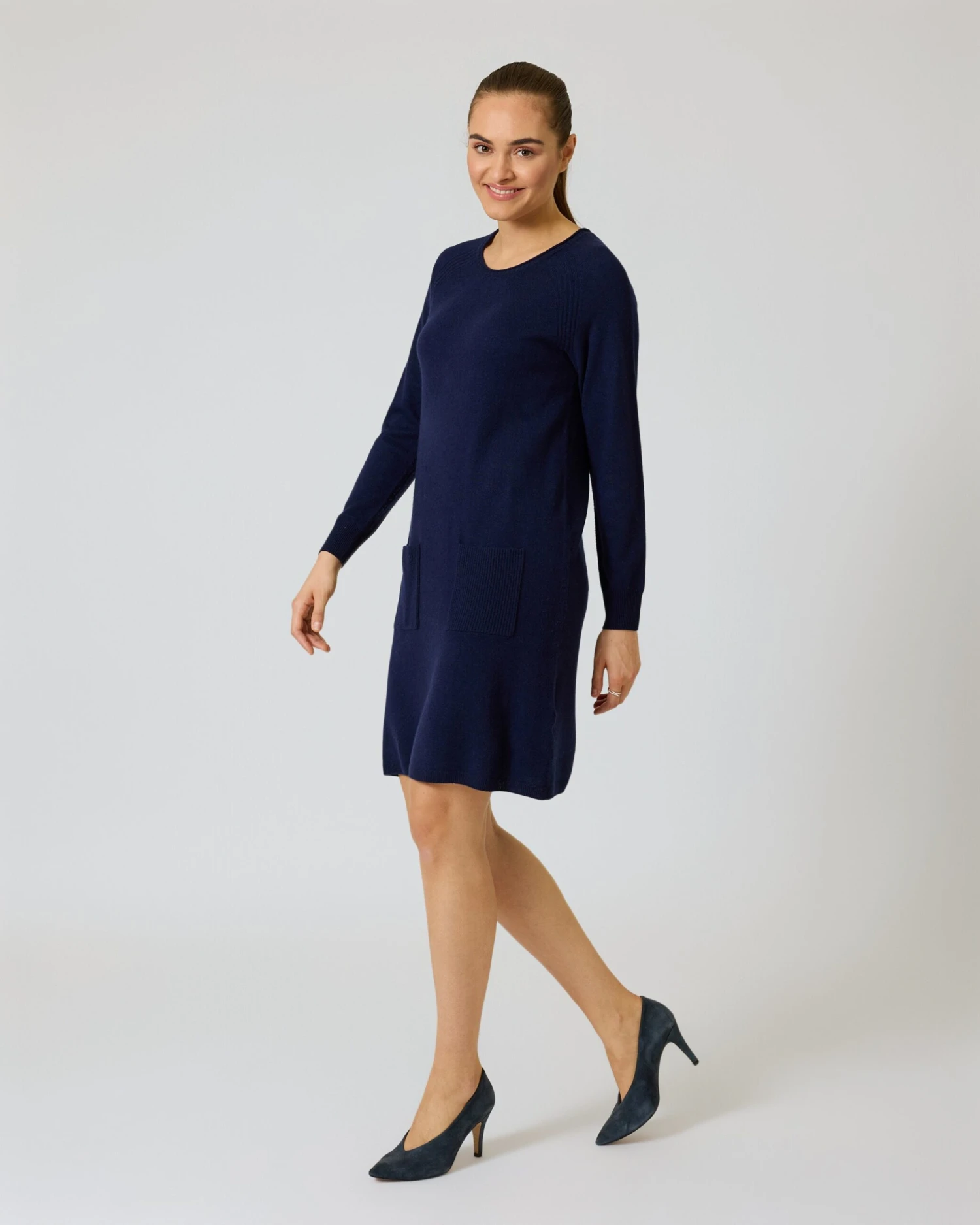 Cashmere Blend Strickkleid 5 Cashmere Blend Strickkleid – Bild 3