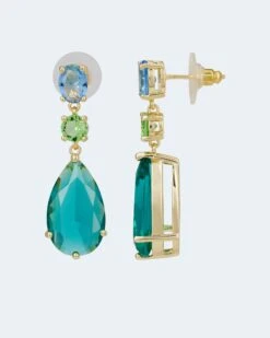 Ohrstecker Mit Glassteinen