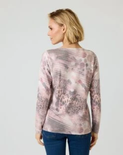 Pullover Mit Aquarell-Druck -Modegeschäft 59877567 cac798b6 3d9a 11ee 8f6f 5a72d431453d pics2080
