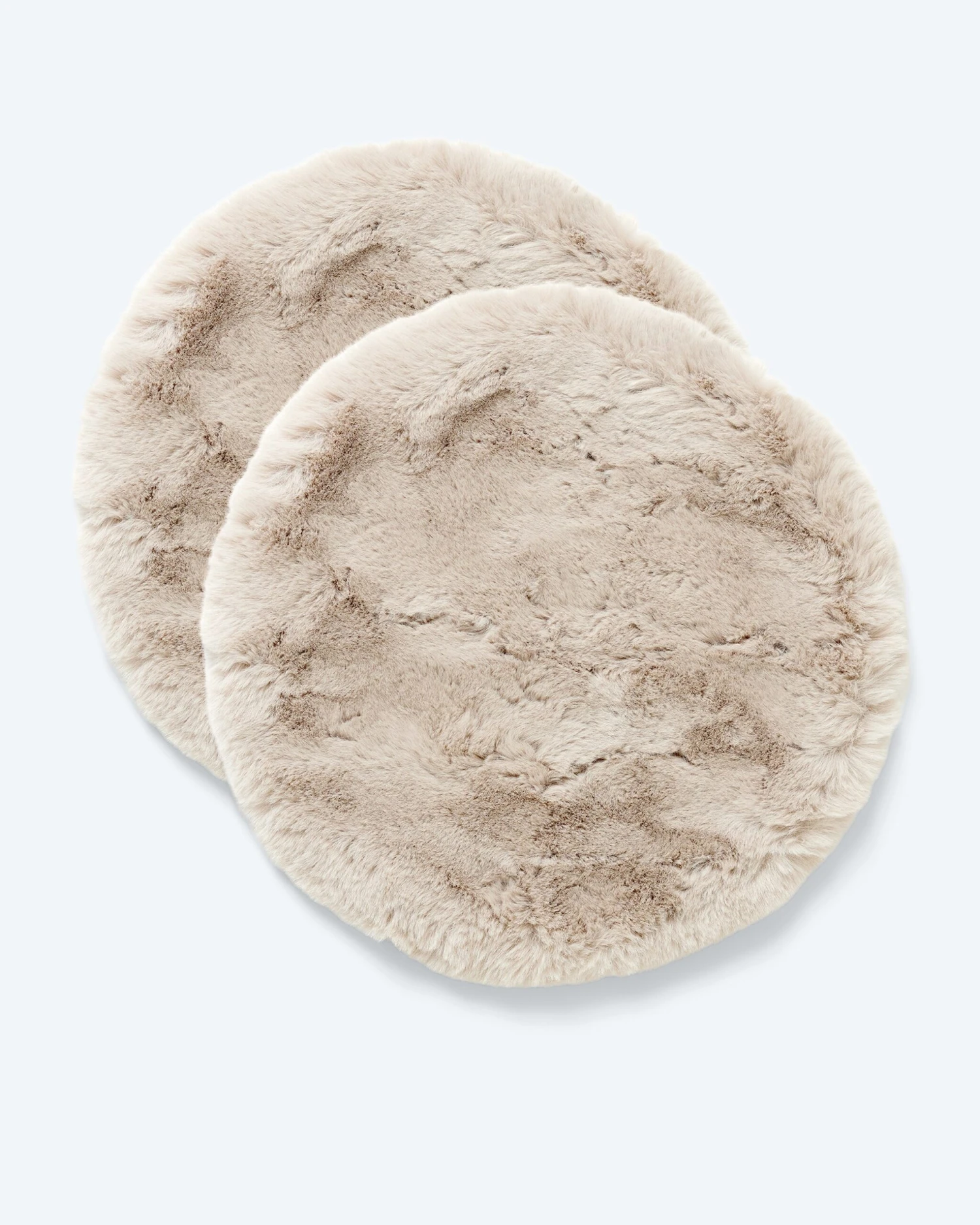 Sitzkissen Schaffell-Optik 2tlg. 3 Sitzkissen Schaffell-Optik 2tlg.