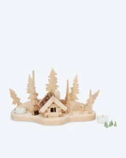 Räucherhaus Mit Schnitzerei