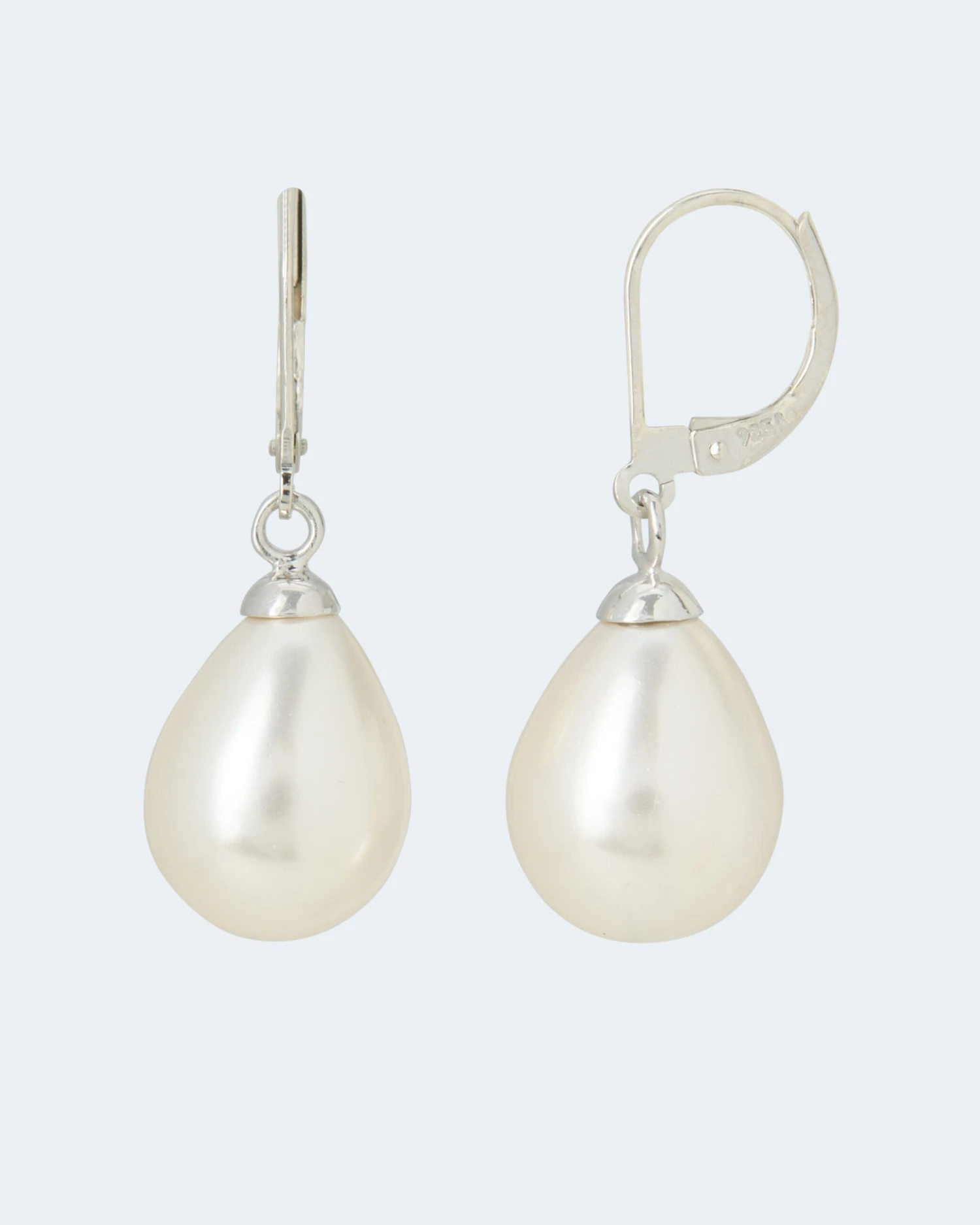 Ohrhänger Mit MK-Perle 12 X 15 Mm 7 Ohrhänger Mit MK-Perle 12 X 15 Mm – Bild 5