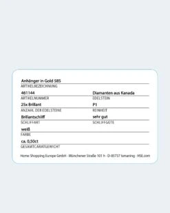 Brillant-Anhänger 0,50 Ct -Modegeschäft 59886830 6aa32af6 480b 11ee 8f6f 5a72d431453d pics2080