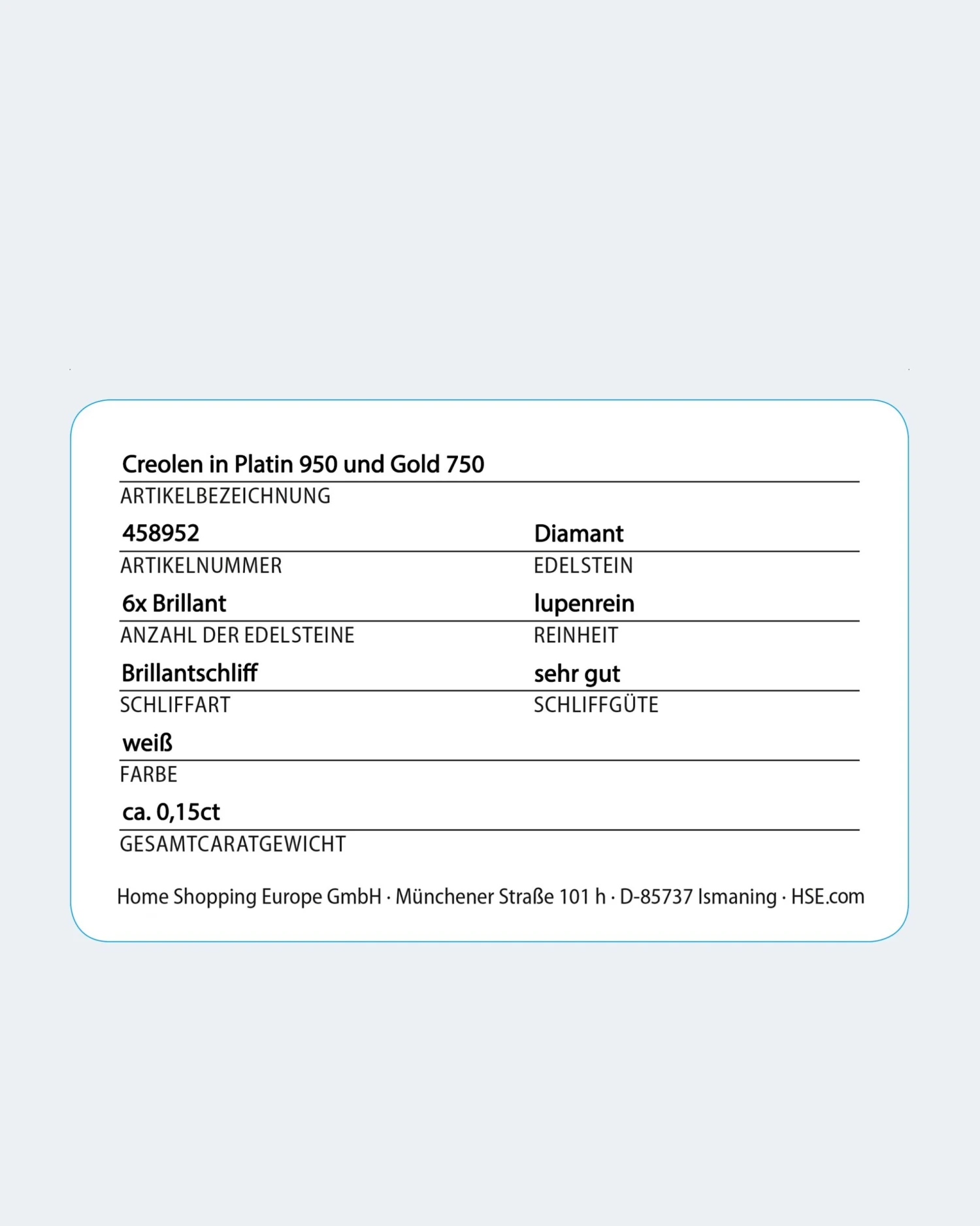 Brillant-Creolen 0,15 Ct 5 Brillant-Creolen 0,15 Ct – Bild 3